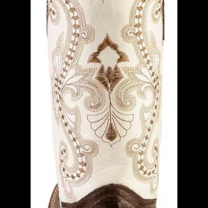 Ferrini Hornback Caiman Print Cowgirl Boot